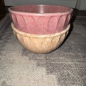 Boonton Ware Mixing Bowls - Set of 2